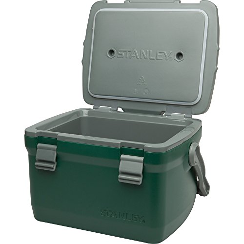 Stanley Refrigerador Fácil de Llevar para Las Actividades al Aire Libre 15.1 litros Tapa de Espuma Verde Junta Resistente a Las Fugas Bisagras Resistentes Mantiene el frío más Que los típicos refrige