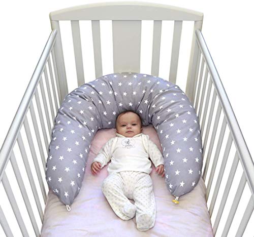 Star Ibaby Almohada embarazo y lactancia - Color Stars Gris
