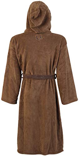 Star Wars - Albornoz Jedi , forro polar, marrón / beige, estándar