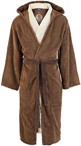 Star Wars - Albornoz Jedi , forro polar, marrón / beige, estándar