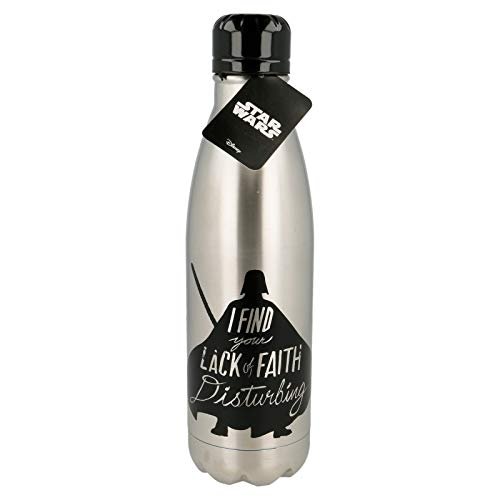 | Star Wars - Darth Vader | Botella de Agua Acero Inoxidable 780 ml - Botella Reutilizable Libre de BPA