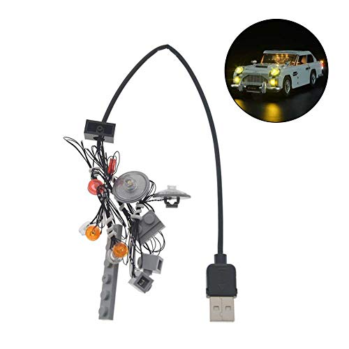 starter Luces de hadas LED -FOR Lego 10262 Aston Martin iluminación LED