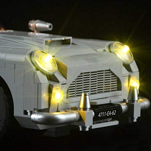 starter Luces de hadas LED -FOR Lego 10262 Aston Martin iluminación LED