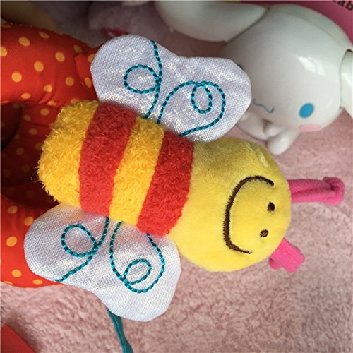 StillCool Juguetes Colgantes Espiral de Animales, Bebé Infantil Cuna Juguete Colgando Sonajeros Espiral para Cuna Cochecito Carrito bebés niños niñas Arrastrar-Colorido