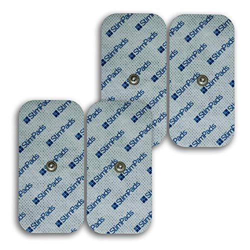 StimPads Electrodos para Compex*, envase con 4 electrodos 50x100mm de “UN Snap”. ¡Funcionan a la perfección con Compex*,100% compatibles! ¡Ahorra hasta el 50% en comparación con los Originales!