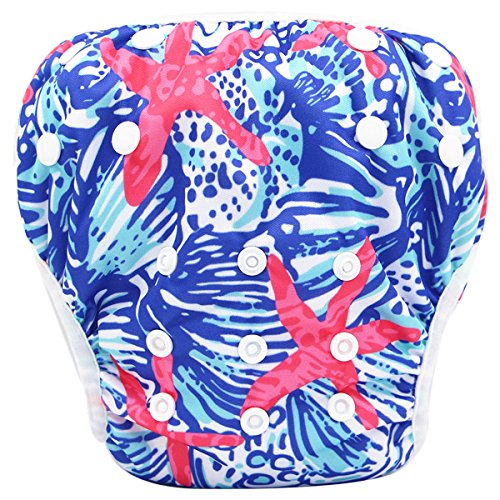 Storeofbaby Baby Reutilizable Swim Pañal Waterprool traje de baño para niños de la basura Chicas Unisex