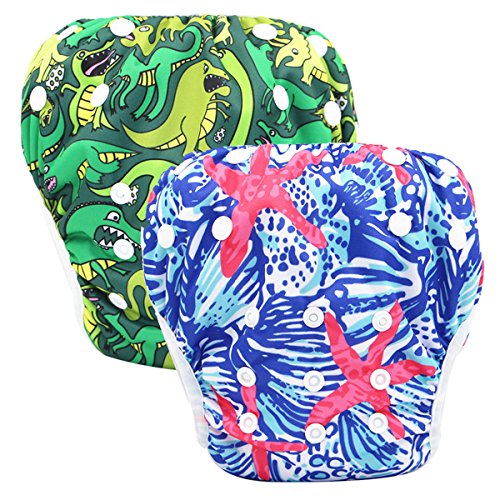 Storeofbaby Baby Reutilizable Swim Pañal Waterprool traje de baño para niños de la basura Chicas Unisex