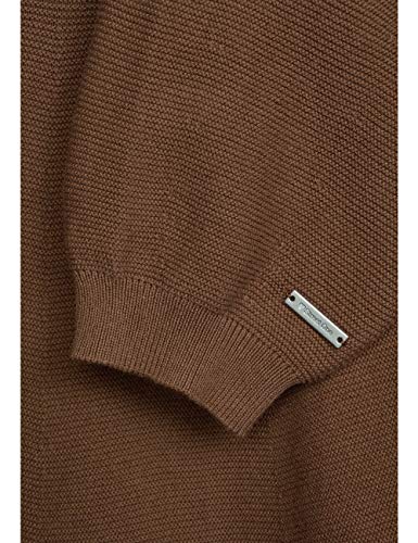 Street One 142766 Pullover-Kleid Vestido, Camel Oscuro, 44 para Mujer