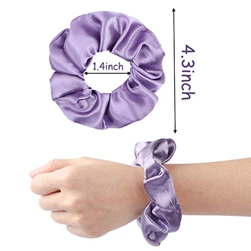 Stretchy Multicolor De Terciopelo,Velvet Elástico Hair Scrunchies,Banda de Terciopelo Scrunchies para Pelo,scrunchies tela,Elástico Banda Multi,Goma de Pelo Lazo de Pelo (20 piezas-B)