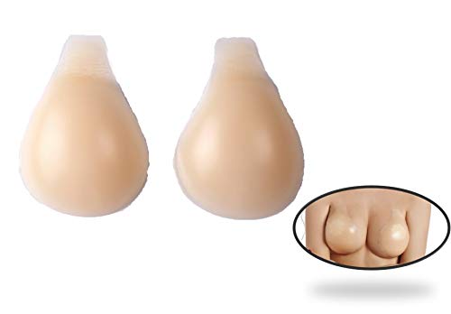 SturdyFoot Sujetador Strapless Adhesivo. Elevador instantáneo, Súper pegajoso, Sujetador Push up Reutilizable. Fácil de Usar