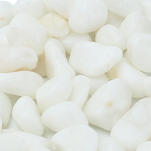 styleinside® 1x Blanco Piedra Decorativas para Jardín Miniatura Maceta Terrario