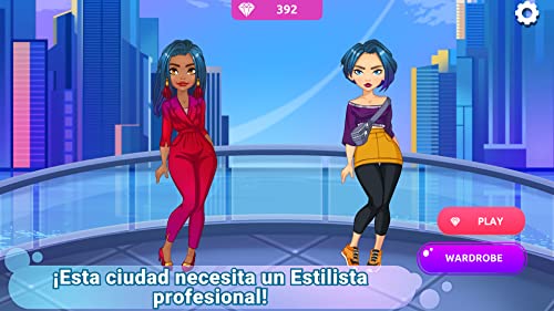 Stylish Princess Fashion - Trendy Stylist Game for girls: juegos ser diseñadora de ropa para fashion diva, crear glamour diseño de moda, maquillaje y peinados de belleza en fantasy peluquerias