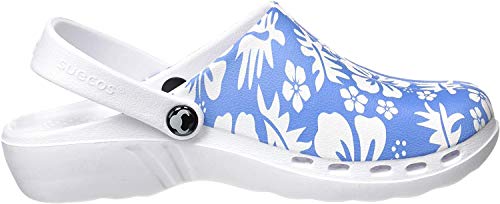 Suecos® Oden Midsummer - Zueco con diseño ergonómico y utraligero, (Multicolor 17), 37 EU