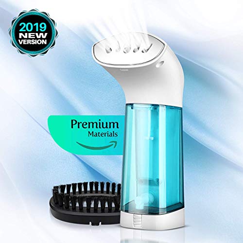 sumgott Plancha de Vapor Plancha de Viaje Plancha Ropa Vapor Vertical Cepillo de Vapor de Mano Elimina Arrugas, Olores y Desinfecta Vapor Portátil para el Viaje y Hogar