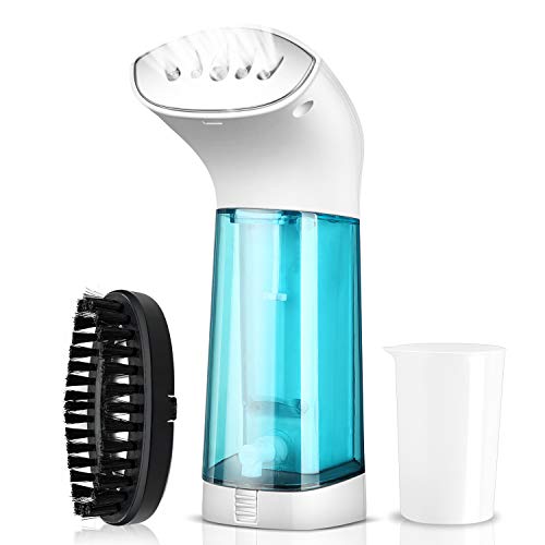 sumgott Plancha de Vapor Plancha de Viaje Plancha Ropa Vapor Vertical Cepillo de Vapor de Mano Elimina Arrugas, Olores y Desinfecta Vapor Portátil para el Viaje y Hogar