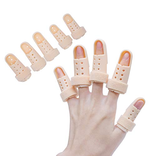sumifun dedo férula de extensión para Trigger Finger, férula mazo de dedo, de espuma, BESSEY metálico férula para alinear y