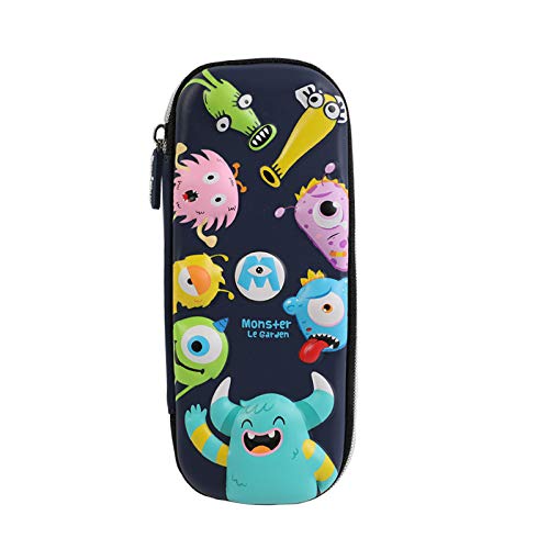 Suministros Para Estudiantes Caja De Lápices De Dibujos Animados Molde De Presión Tridimensional De Gran Capacidad A Cabello mixto