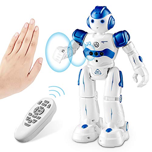 Azul Juguete Educativo electrónico Recargable Azul NEWYANG Robot de Juguete 