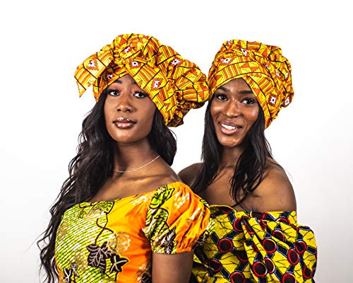 Sunset – Gorro / turbante con interior de satén / Headwrap indispensable para cuidados capilares y peinados protectores para todo tipo de cabello (fro/rizado, liso y Locks)