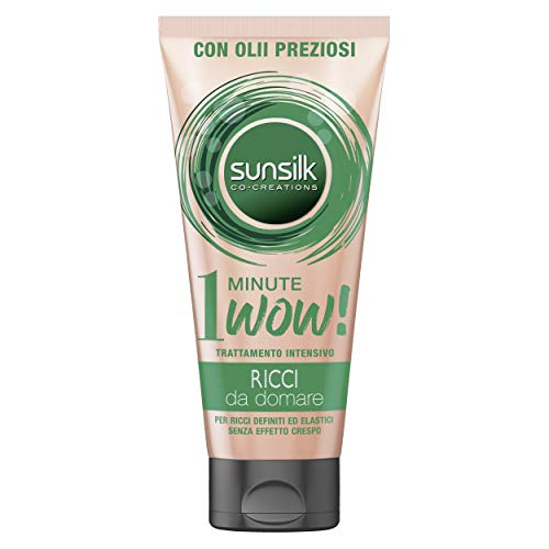 Sunsilk 1 Minute WOW Rizos para el hogar, tratamiento intensivo, 180 ml