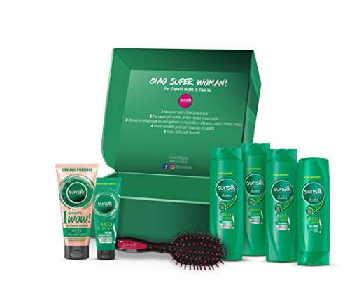 Sunsilk - Kit de regalo para el cabello rizado, 1500 g