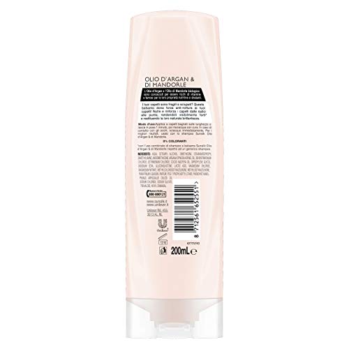 Sunsilk - Recarga natural de aceite de argán y almendra, acondicionador, 200 ml