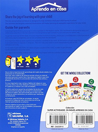 SÚPER ACTIVIDADES EN INGLÉS 6-7: Aprendo En Casa Inglés. 6 - 7 Años: 4 (APRENDO EN CASA SÚPER ACTIVIDADES EN INGLÉS)