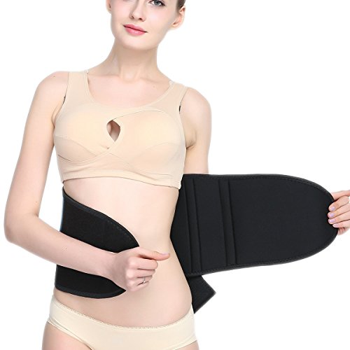 Superaver - Cinturón adelgazante para mujer, color Negro , tamaño medium