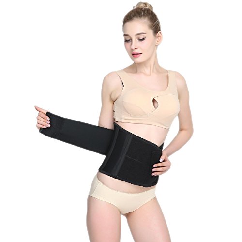 Superaver - Cinturón adelgazante para mujer, color Negro , tamaño medium