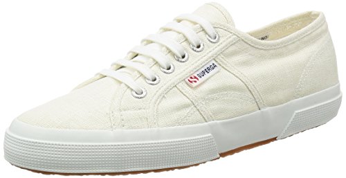 Superga 2750-linu, Zapatos de Cordones Derby Unisex Adulto, Blanco (Weiß (White), 35 EU