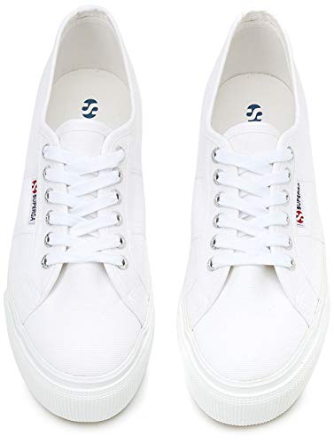 Superga 2790Cotw Linea Up And Down, Zapatillas Unisex adulto, Blanco (901 White), 39 EU