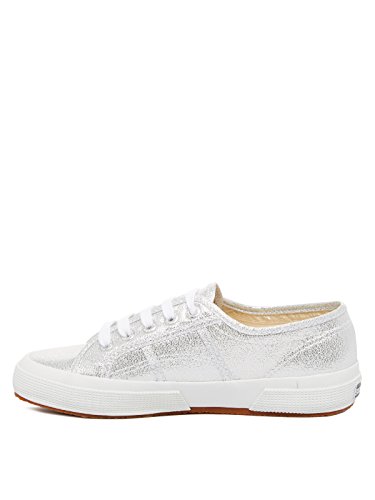 Superga Lamew, Zapatillas de Tela Mujer, Plateado (031), 37 EU