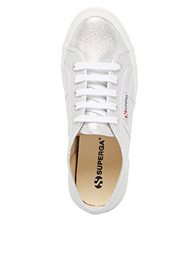 Superga Lamew, Zapatillas de Tela Mujer, Plateado (031), 39 EU