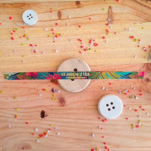 SUPERMOLON Pulsera de Tela Ser Guapa no es fácil