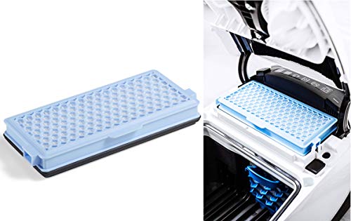 Supremery 2X Filtro HEPA Compatible con Miele SF-HA 50 Filtro de Aspirador con carbón Activo contra olores S8000 S6000 S5000 S4000 Series Complete C2 C3 Compact C1 C2 S8340 S6240 S5211