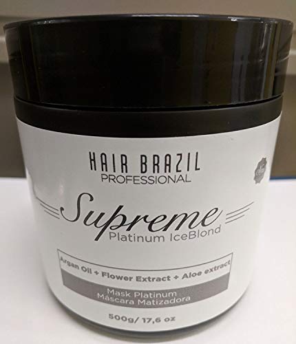 Supremo Platinum hielo Rubio máscara