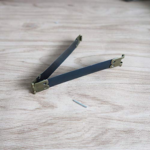 SUPVOX 10pcs marco flexible interno 12cm accesorios de clips de repuesto de metal para bolso de cierre bolso monedero