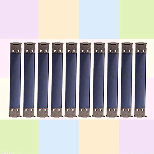 SUPVOX 10pcs marco flexible interno 12cm accesorios de clips de repuesto de metal para bolso de cierre bolso monedero