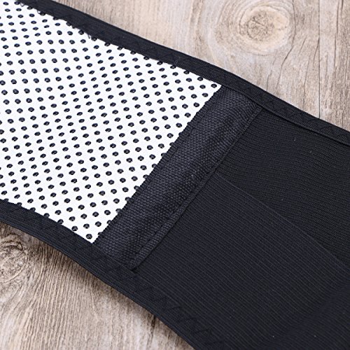 SUPVOX Cinturon magnetico faja de apoyo lumbar para espalda con autocalentamiento para postura alivio para dolor lumbar o de cintura XL