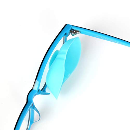 SUPVOX El Parche Ocular de Silicona para Ambliopía de 3 Piezas para Gafas Trata El Ojo Vago Y El Estrabismo para Niños Talla S (Color Mixto)