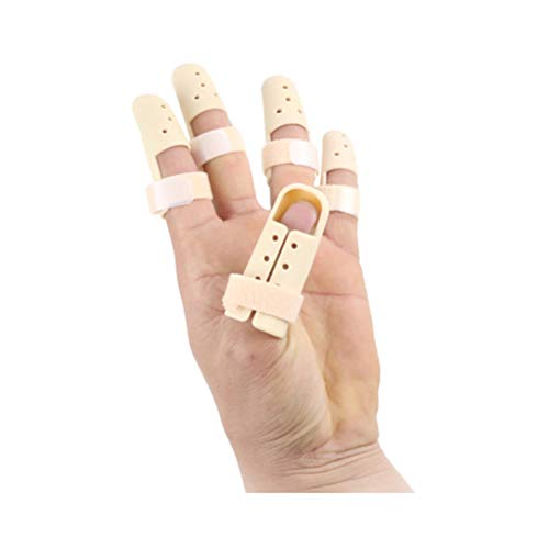 SUPVOX Férula de dedo extensión para dedo nudillos inmovilización dedo fracturas heridas el cuidado y dolor postoperatorio (42-48MM)