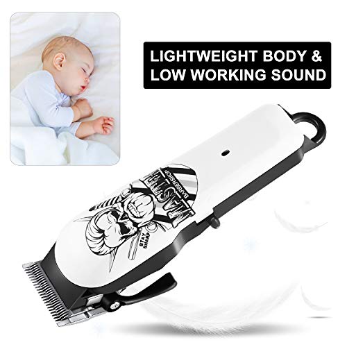 Surker Cortapelos Para Hombres Kit De Aseo Profesional Para Recortar La Barba Sin Cable Recargable