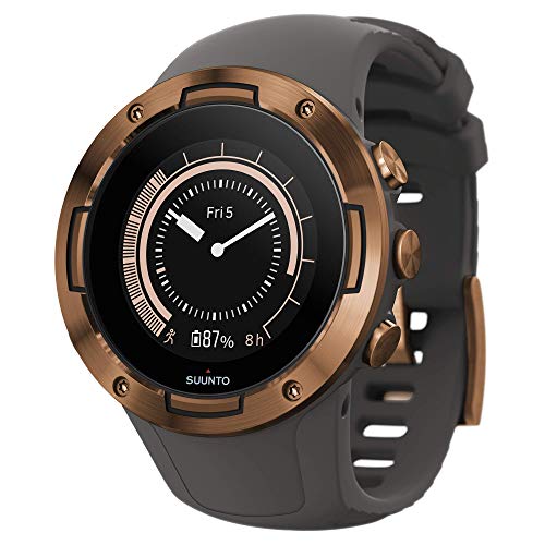Suunto 5 Reloj deportivo GPS ligero y compacto, Seguimiento 24/7 de actividad física, Medición del ritmo cardiaco en la muñeca