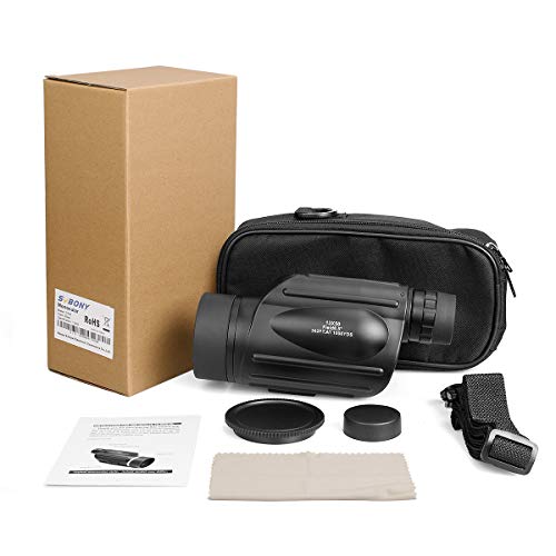 Svbony SV49 Monocular 13x50 Prisma Porro Telescopio Monocular Multicapa Foco Fijo Impermeable Alcance de Detección de Nitrógeno para Observación de Aves