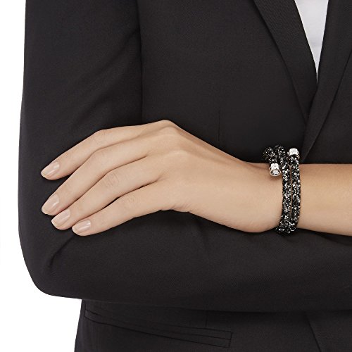 Swarovski Brazalete Crystaldust Double, multicolor