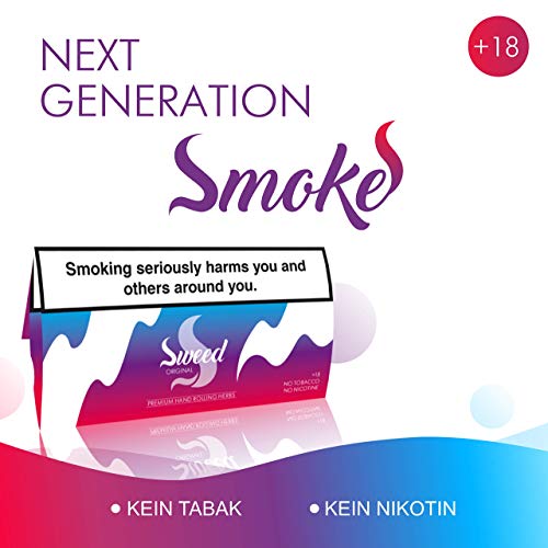 SWEED Original - Mezcla única de 15 hierbas de alta calidad. La alternativa al tabaco. Sin tabaco, Sin nicotina. 35G