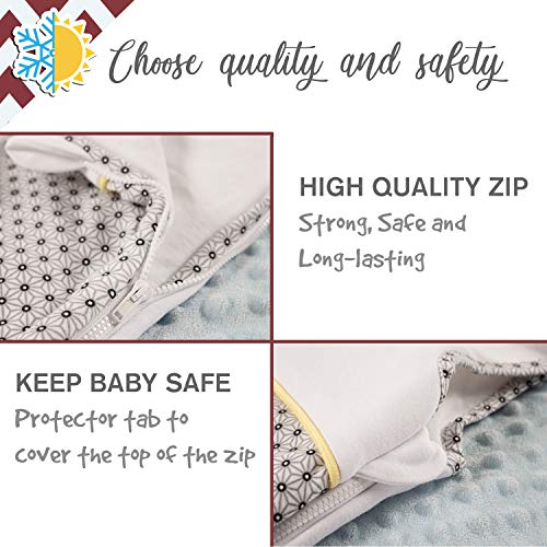 Sweety Fox - Saco de Dormir Bebe - Algodon 100% Ecológico Certificado Oeko-Tex® Sin Productos Químicos - Unisex