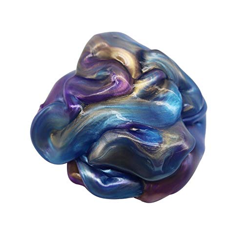 SWZY Galaxy Slime Fluffy Slime No tóxico No Borax DIY Stress Relief Toys para niños y Adultos - 10 OZ (280 G)