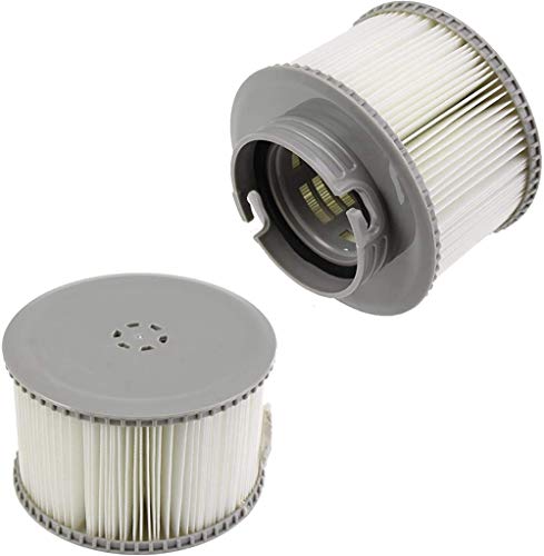 SYANO Cartuchos de filtro para jacuzzi Bubble Spa, modelos MSPA, piscinas hinchables, filtro de agua, filtro de circulación Spa Whirl Pool accesorios, cartuchos de filtro para jacuzzi Bubble Spa