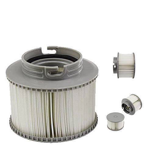 SYANO Cartuchos de filtro para jacuzzi Bubble Spa, modelos MSPA, piscinas hinchables, filtro de agua, filtro de circulación Spa Whirl Pool accesorios, cartuchos de filtro para jacuzzi Bubble Spa